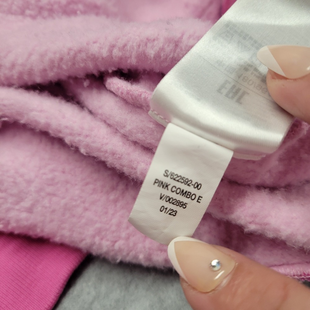 Gap × Barbie Adult Medium Arch Logo Hoodie Barbiecore Iconic Pink Sweatshirt - Picture 7 of 8